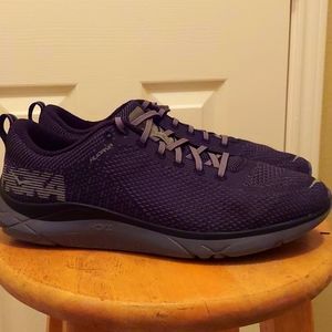 Hoka One One Mens Hupana 2, Black/Grey Running Shoes, Size 10.5